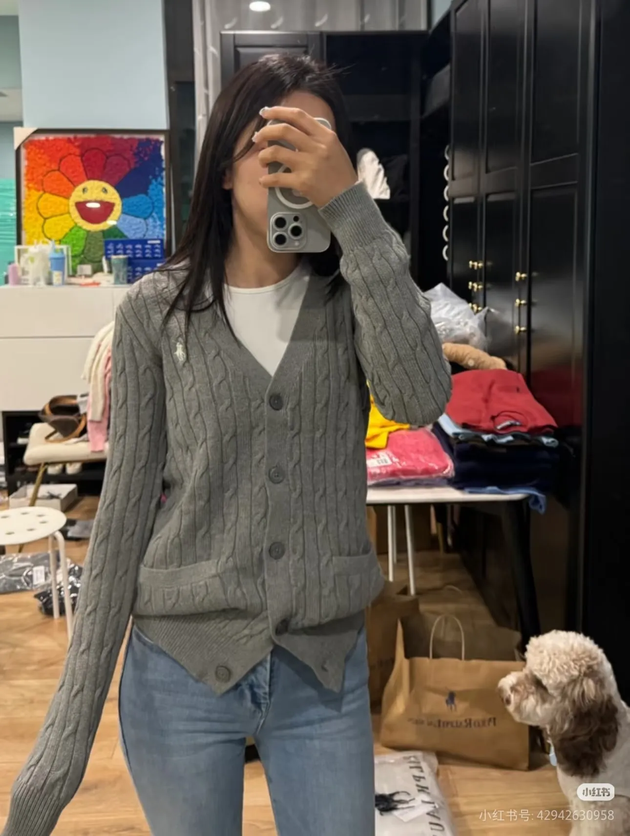 P300 style number D06) 2025 Ralph Lauren #ootddailywear #秋winter sweater #knitwear wear #ralph lauren sweater #can be worn by both men and women. Finally, after the Ralph men's twist sweater full-zip bra top is available, it is finally here. The most popular sweater full-button bra top is a limited edition every year. There will not be many styles in the store! Ralph Lauren Men's Button Twist Open Chest Sweater [The shape is really nice. It can be worn alone or as a jacket. It can also be worn with a shirt underneath ~ 100% pure cotton #Practical wear. Colors, white, navy blue, khaki, gray, size S to XL